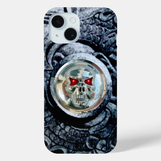幻想のグリフィンをあしらったクロームドクロ Case-Mate iPhoneケース (裏面)