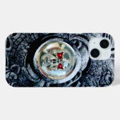幻想のグリフィンをあしらったクロームドクロ Case-Mate iPhoneケース (裏面 (横))