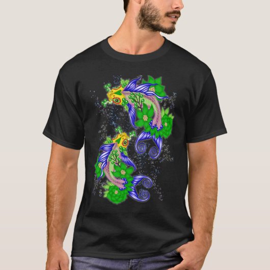 幻想のニシキゴイ Tシャツ (正面)