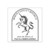 幻想のユニコーン図書館 フロム・ザ・ライブラリー・オブ ラバースタンプ (インプリント)