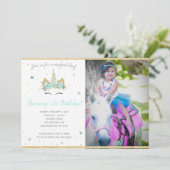 幻想のユニコーン招待状 7X5 招待状 (スタンド正面)