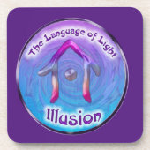 幻想の三眼の象徴 コースター (正面)