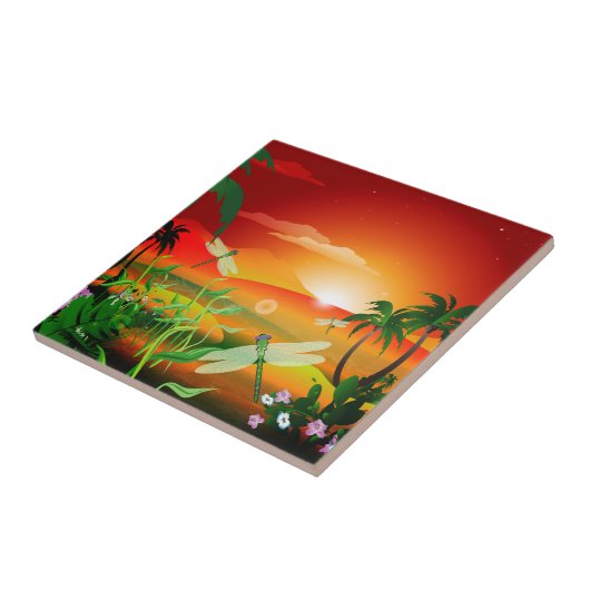 幻想の世界 タイル (側面)