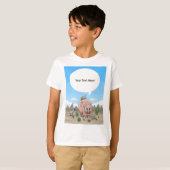 幻想の四つの恐竜 Tシャツ (正面フル)