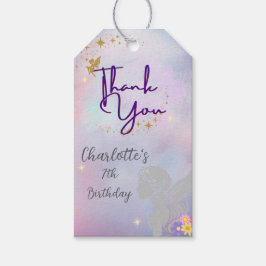 幻想の妖精の少女 ギフトタグ