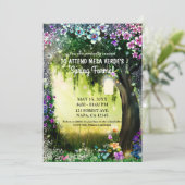 幻想の森の魔法の輝き フォレスト プロム 招待状 (スタンド正面)