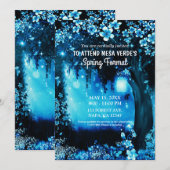 幻想の森 エンシャントブルー フォレストプロムのご案内 招待状 (正面/裏面)