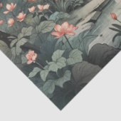 幻想の植物と花の森のティシューペーパー 薄葉紙 (詳細)