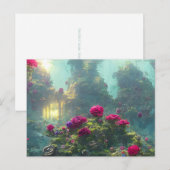 幻想の水中 - ポストカード (正面/裏面)