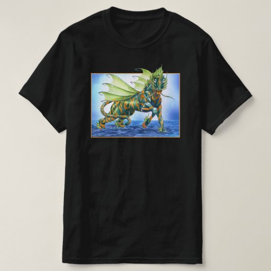 幻想の海馬 Tシャツ (デザイン正面)