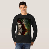 幻想の生き物を映す Tシャツ (正面フル)