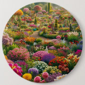 幻想の花園ステートメントボタン 缶バッジ (正面)