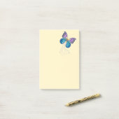 幻想の蝶 ポストイット (デスク上)