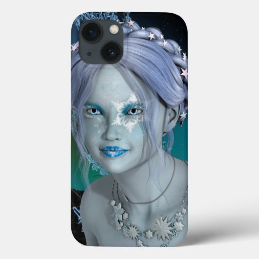 幻想の雪の妖精 Case-Mate iPhoneケース (裏面)