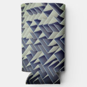 幻想を解く – 順列迷路ラビリンス スリム缶クーラー (裏面)