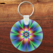 幻想フラワーキーチェーン キーホルダー (正面)