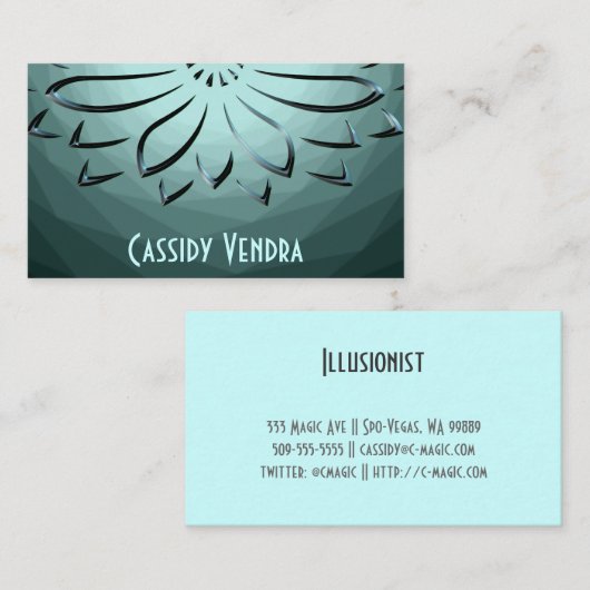 幻想家 名刺 (正面/裏面)