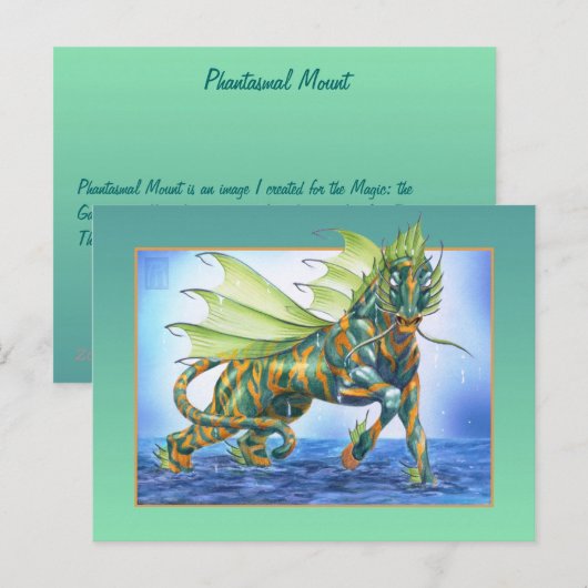 幻想山 ポストカード (正面/裏面)