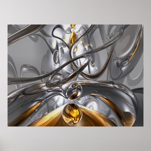 幻想抽象芸術ポスター ポスター (正面)