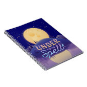 幻想月明かりのノートのカバー ノートブック (右側)