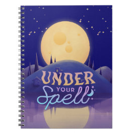 幻想月明かりのノートのカバー ノートブック