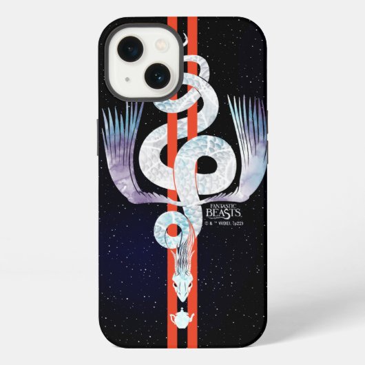 幻想生物のオカミー iPhoneケース (裏面)