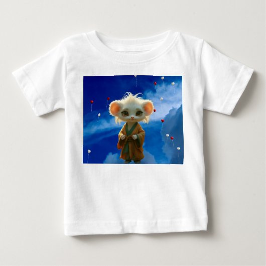 幻想生物 ベビーTシャツ (正面)
