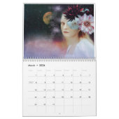 幻想的で魔法のアートカレンダー カレンダー (3月 2026)