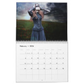 幻想的で魔法のアートカレンダー カレンダー (2月 2026)