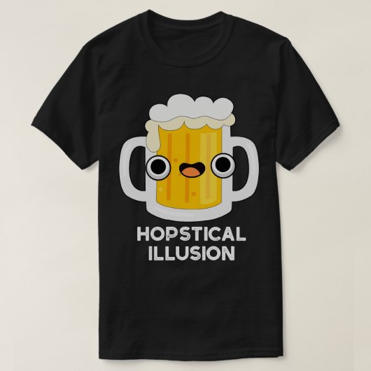 幻想的なおもしろいビールパン Tシャツ (デザイン正面)