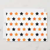 幻想的なお化け屋敷とカボチャのハロウィンパーティー 招待状 (裏面)