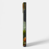 幻想的なかわいい小さな森の生き物 iPhoneケース (左側面)