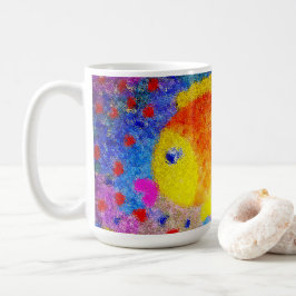 幻想的なかわいい金魚のトロピカルオーシャンコーヒー コーヒーマグカップ