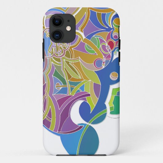 幻想的なアートワーク Case-Mate iPhoneケース (裏面)