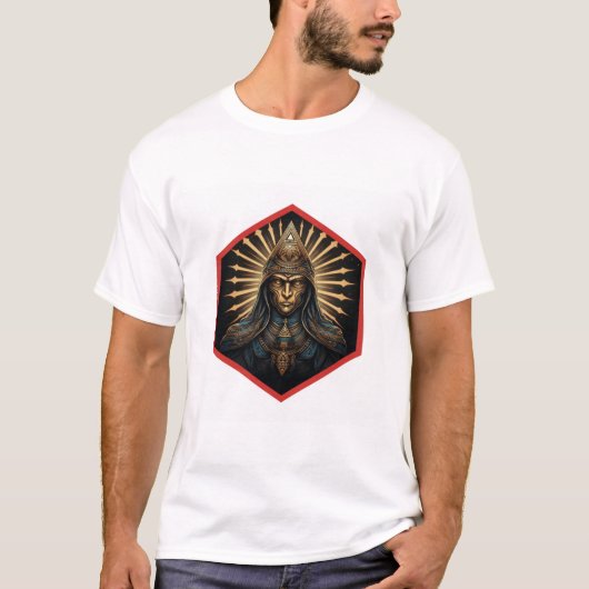 幻想的なイルミナティの肖像画 Tシャツ (正面)