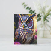 幻想的なオウム ポストカード (スタンド正面)