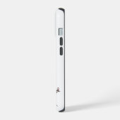幻想的なオーダーメイドの花と野の花 iPhone 15ケース (左側面)