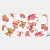 「幻想的なカラフルな蝶々」柄 iPhone 13 Case-Mate iPhoneケース (裏面 (横))