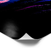 幻想的なカラフルユニコーンの荒野 ポスター (コーナー)