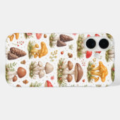 幻想的なキノコのパターン - ヴィンテージ植物画 Case-Mate iPhoneケース (裏面 (横))