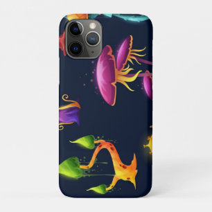 幻想的なキノコの森の模様 – カラフルで魔法のような iPhone 11 PROケース