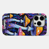 幻想的なキノコ園 Case-Mate iPhoneケース (裏面 (横))