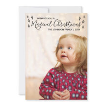 幻想的なクリスマスブラックの書道写真