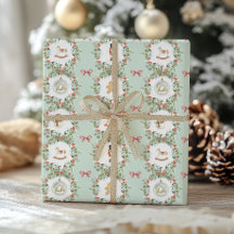 幻想的なクリスマスリースとおもちゃ