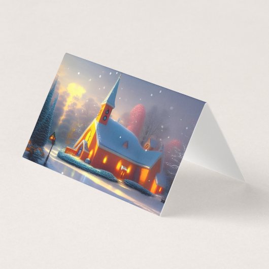 幻想的なクリスマス礼拝堂 (正面)