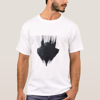 幻想的なゴシック大聖堂 グラフィックTシャツ Tシャツ