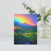 幻想的なサンセットカラーを取り入れる ポストカード (スタンド正面)