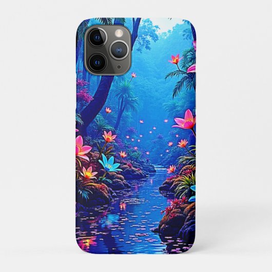幻想的なジャングルのオアシスデザイン Case-Mate iPhoneケース (裏)