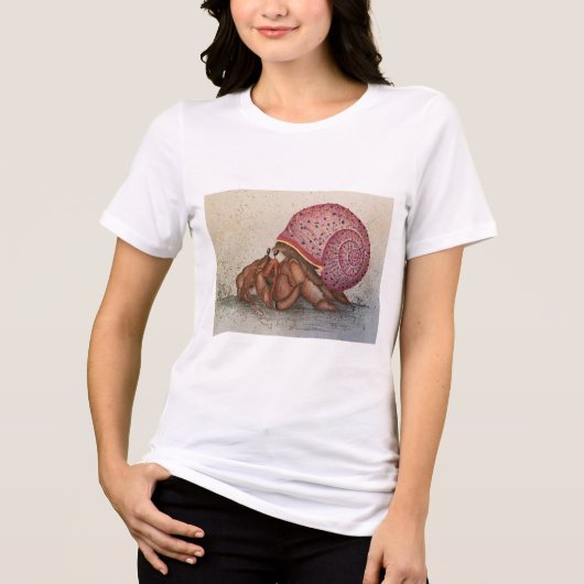 幻想的なタコ トライブレンドTシャツ (正面)