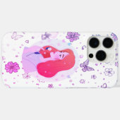 幻想的なデザイン - カラフルなiPhoneケース Case-Mate iPhoneケース (裏面 (横))